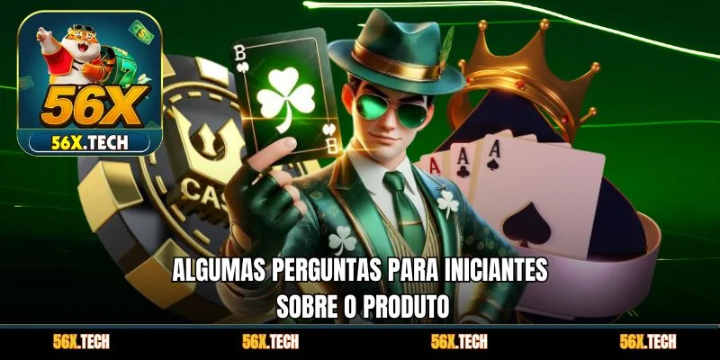 Algumas perguntas para iniciantes sobre o produto