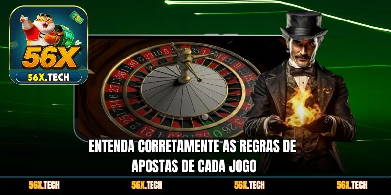 Entenda corretamente as regras de apostas de cada jogo